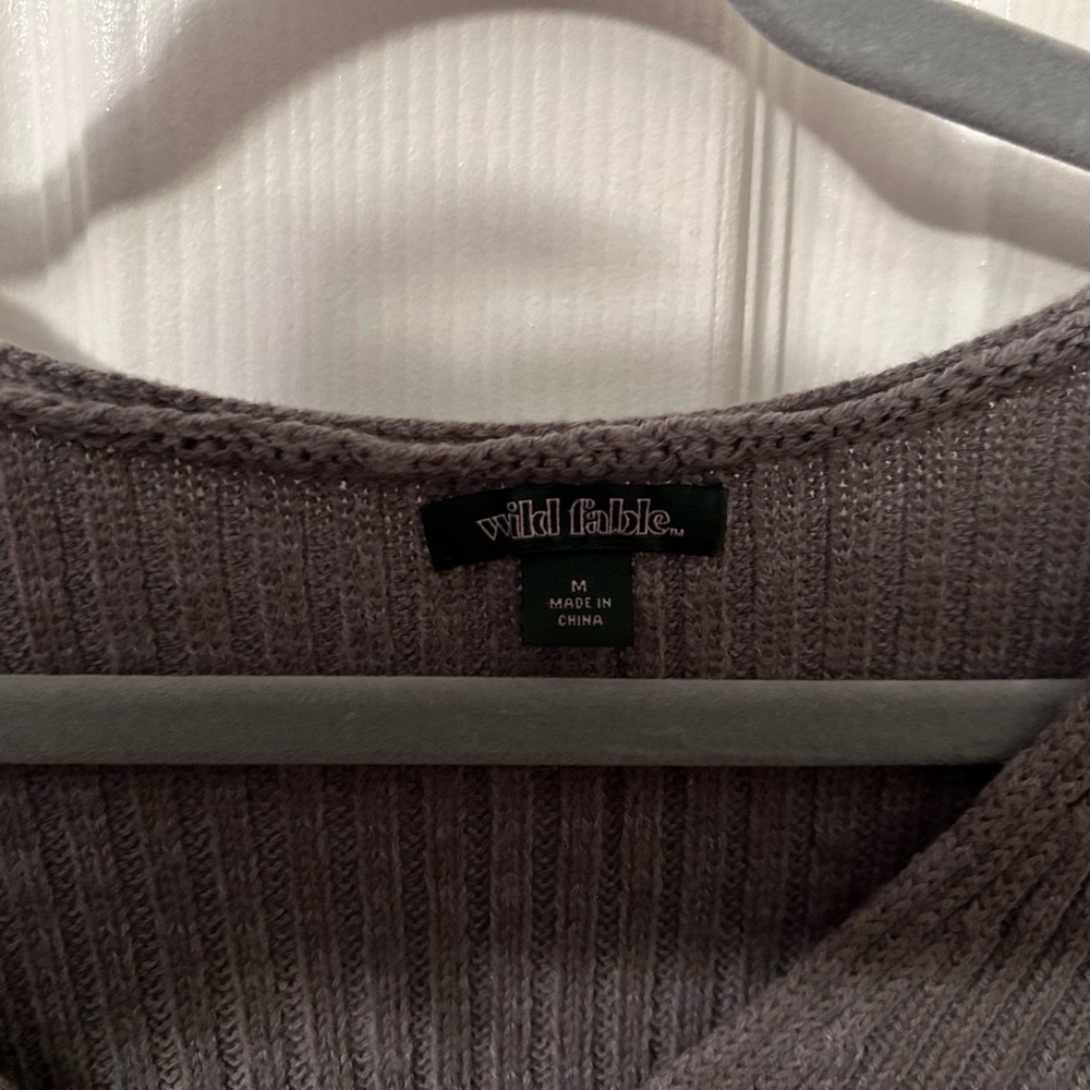 wild fable sweaters can buy one or both one grey one navy. new no pills 15 each